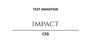 コピペで使えるCSSテキストアニメーション5選【モノクロ・インパクト重視】