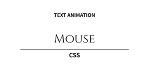 視線とカーソルを奪う!CSSテキストアニメーション「マウス追従・パララックス」5選