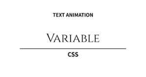 文字の太さや幅が躍動する！CSSテキストアニメーション「バリアブルフォント」5選