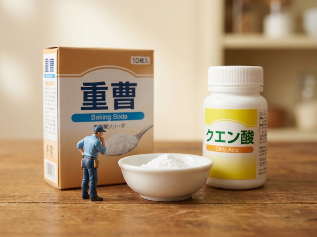 洗濯槽を重曹とクエン酸で掃除する方法【順番を間違えると逆効果】