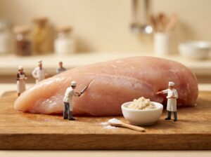 鶏むね肉をしっとり柔らかく仕上げる5つのコツ【パサパサにならない下処理】