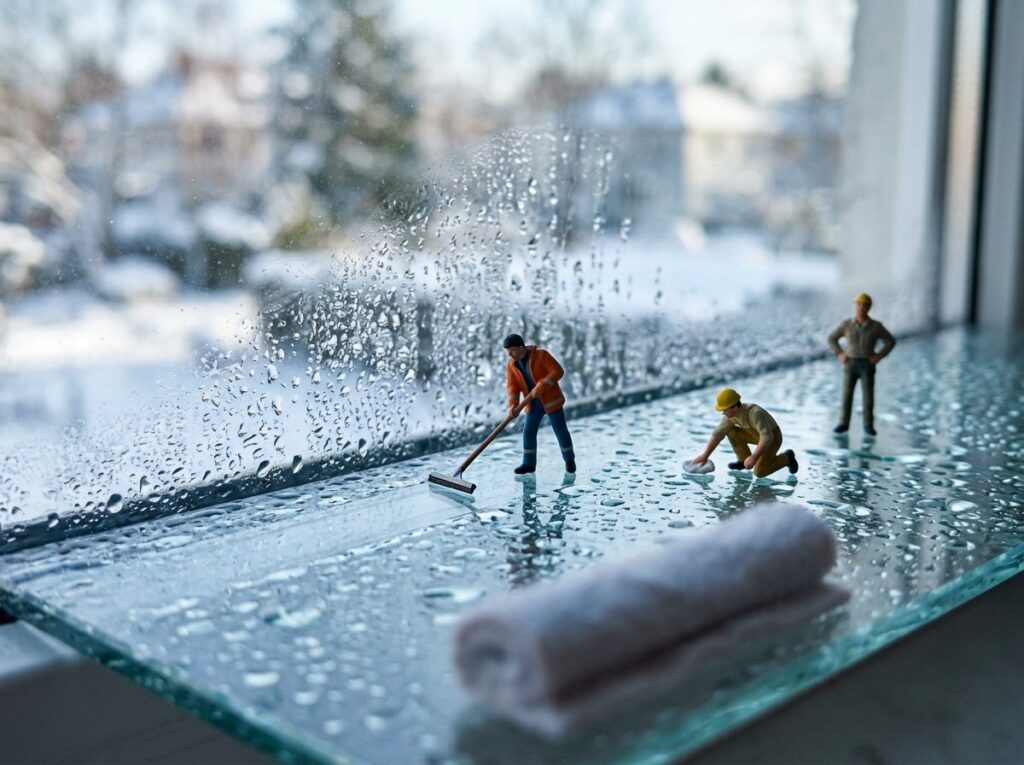 窓の結露を防ぐ方法【原因とカビを出さない換気・除湿のコツ】