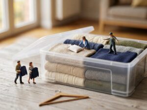 衣替えで服を傷ませない手順【しまう前にやることと防虫剤の置き方】