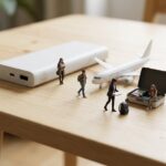 飛行機にモバイルバッテリーを持ち込むときのルール【預けられない・機内で使えない】
