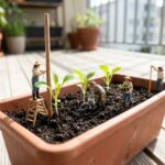 春のプランター菜園の始め方【苗から育てる初心者向けの5つ】